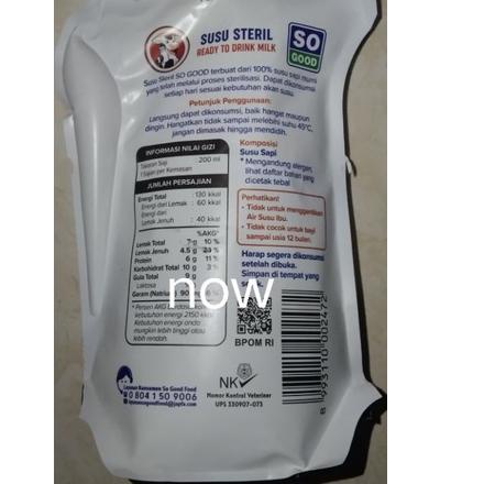 

⚡ERBA MURAHSO GOOD Real Good Susu Steril Kemasan Pouch 200mlproduck terlaris