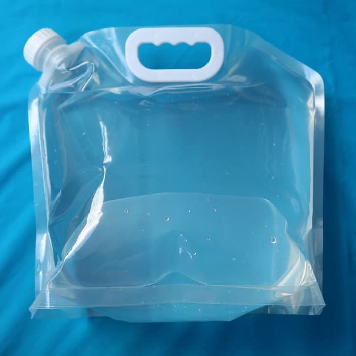 Tas Kantong Plastik Air  Lipat Water Tank Portabel 5 Liter 5L