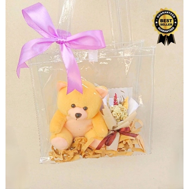 

tas mika tas ulang tahun tas souvernir mika pvc tas bingkisan tas parcel