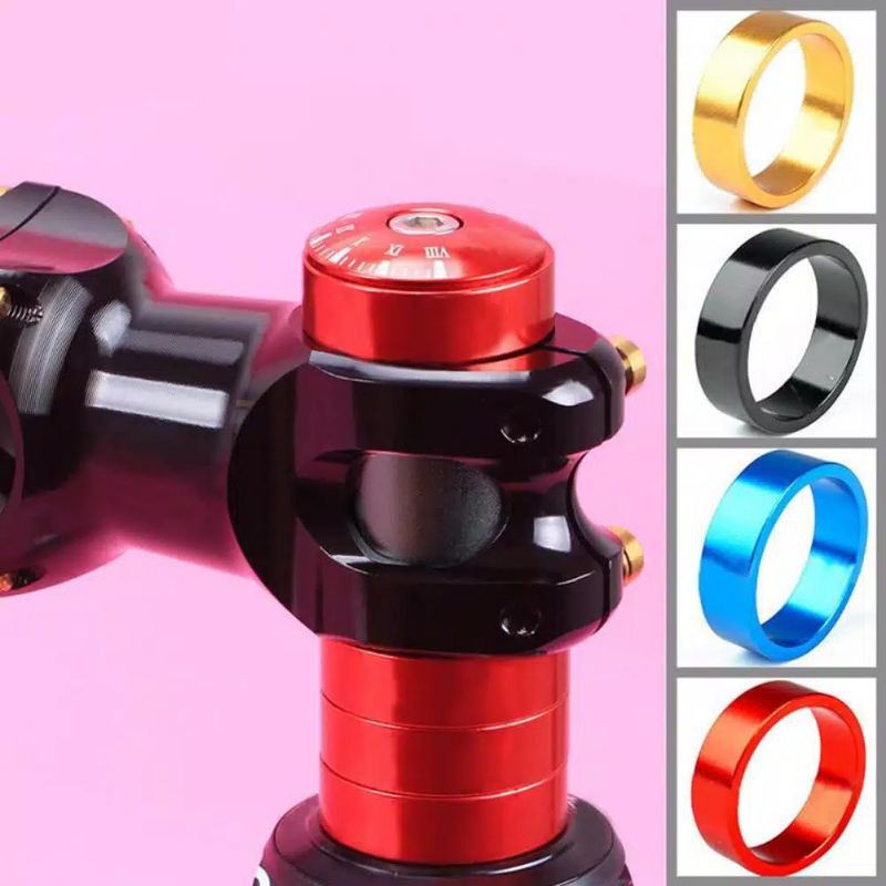 spacer untuk ring fork stem mtb