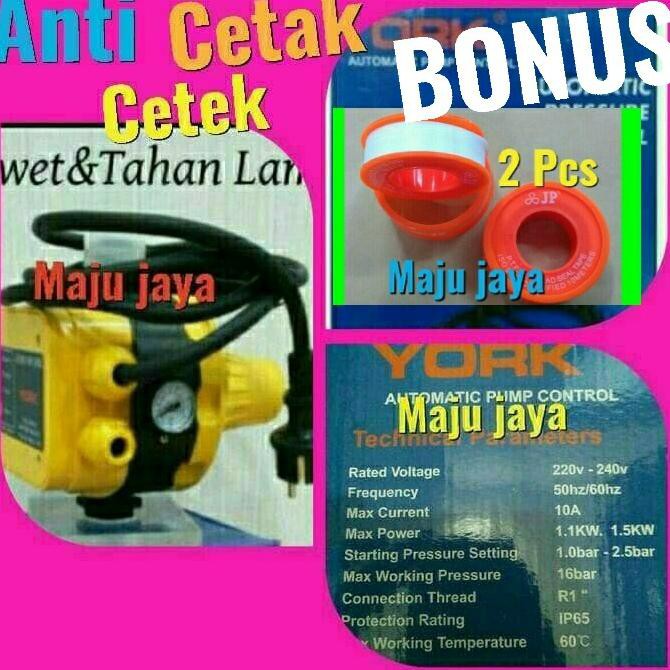 Ori Otomatis Pompa Air Semi Jet Pump Booster Massimo York Shimizu Pc 260 Berkualitas Termurah