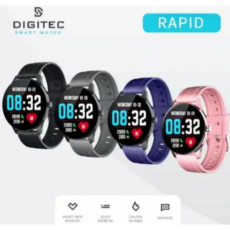 Jam Tangan SmartWatch Digitec Rapid Original