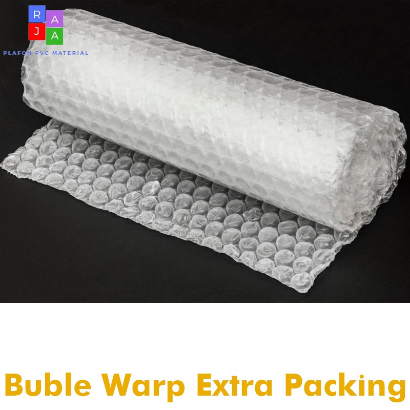 

Tambah Bubble Wrap Extrapacking Plafon PVC Panjang 4 METER