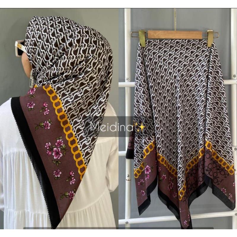 HIJAB VOAL/VOAL DEEKA/DEEKA MOTIF/VOAL MURAH/HIJAB SEGIEMPAT