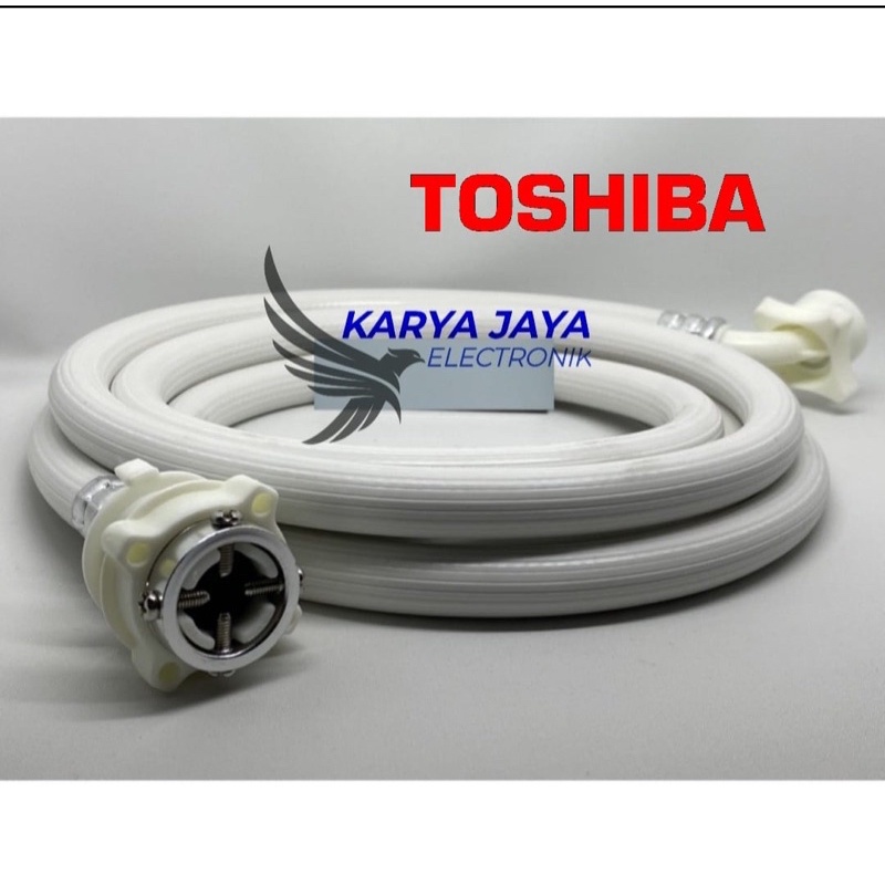 Selang Mesin Cuci 1 Tabung Toshiba / Selang Water Inlet Masuk Air Mesin Cuci Toshiba