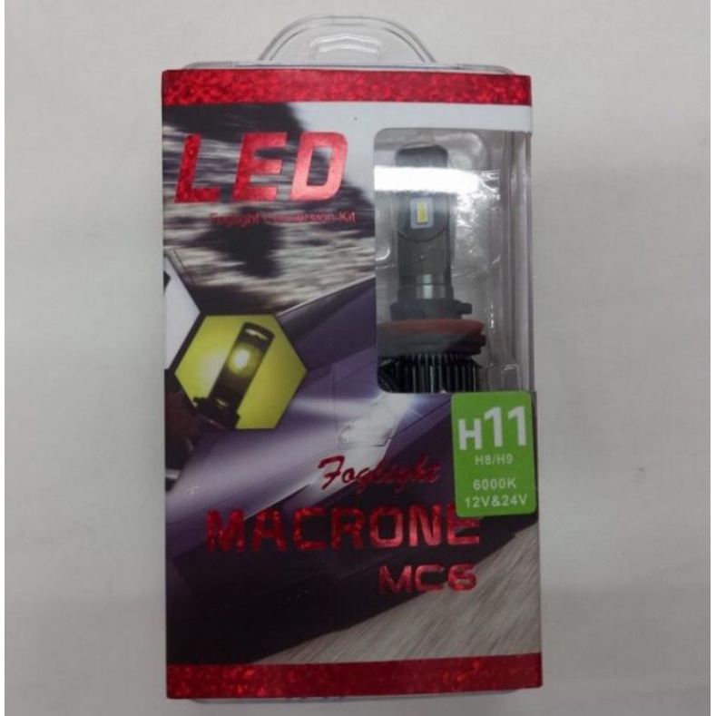 LAMPU LED MACRONE MC6 H11