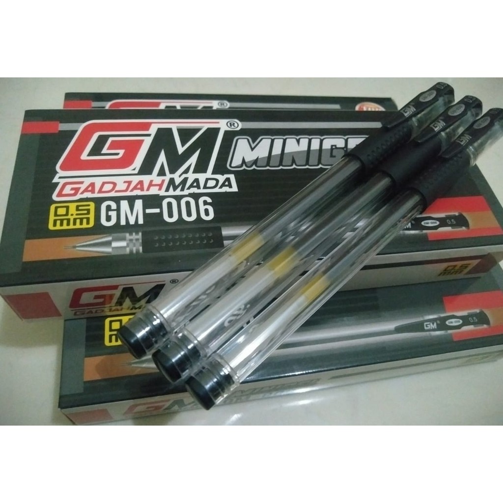 

Pulpen Minigel GM -006 0.5mm dijamin Murah