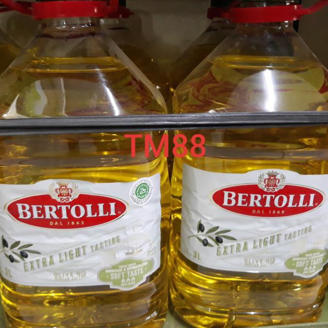 

BERTOLLI EXTRA LIGT TASTING/MINYAK ZAITUN BERTOLLI 3 LITER