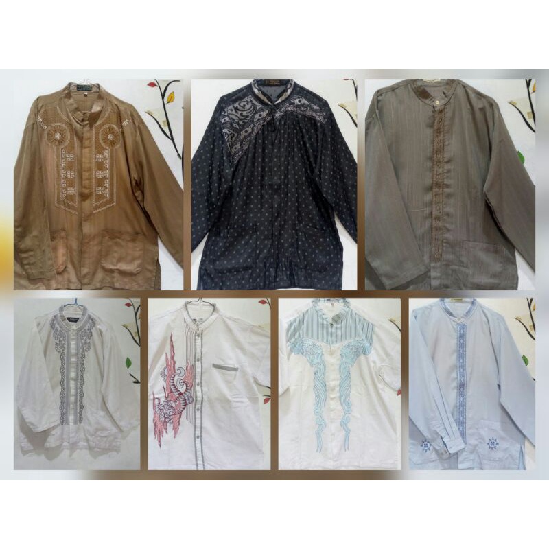 preloved baju koko dewasa