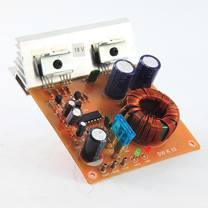 KIT INVERTER 18 VOLT CT INPUT 12 VOLT CONVERTER DC TO CT BELL BGR 12V KE 18V CT AUDIO CONVERTER