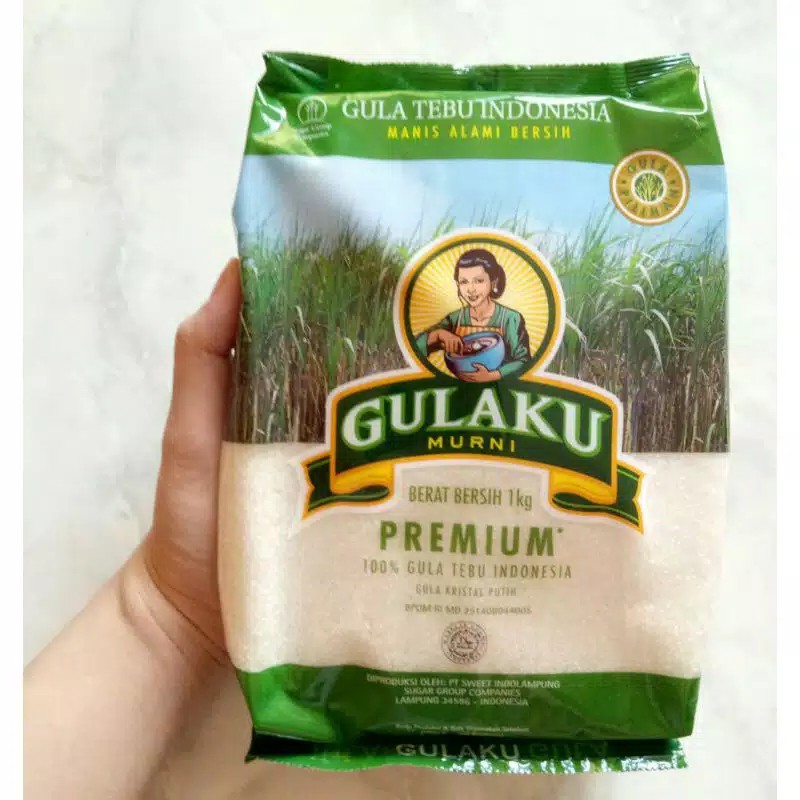 

Gulaku 1kg / Gulaku gula putih 1 kg