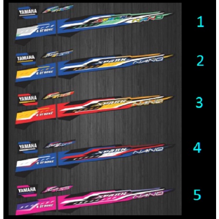 Striping Variasi Vega Lama Spark Nano