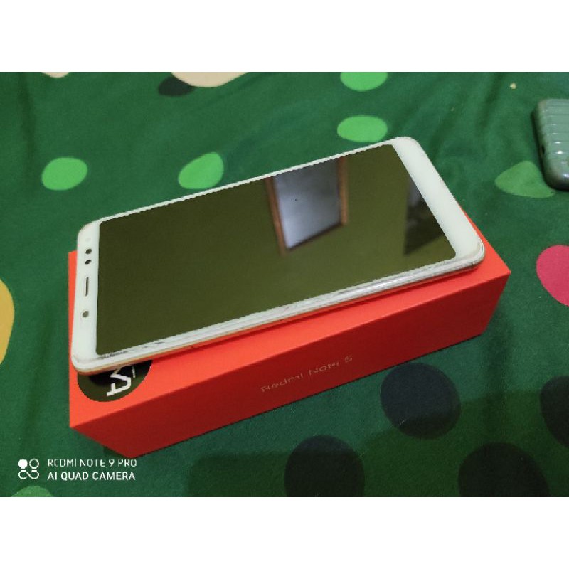 xiaomi note 5pro 4/64 putih second/bekas