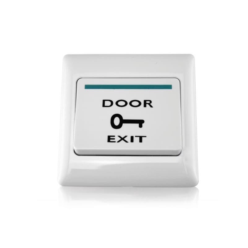 Exit Button Putih Besar Tombol Push utk Access Door Control