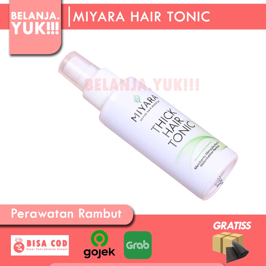 PENUMBUH RAMBUT BOTAK ALAMI MIYARA HAIR TONIC ORIGINAL BPOM