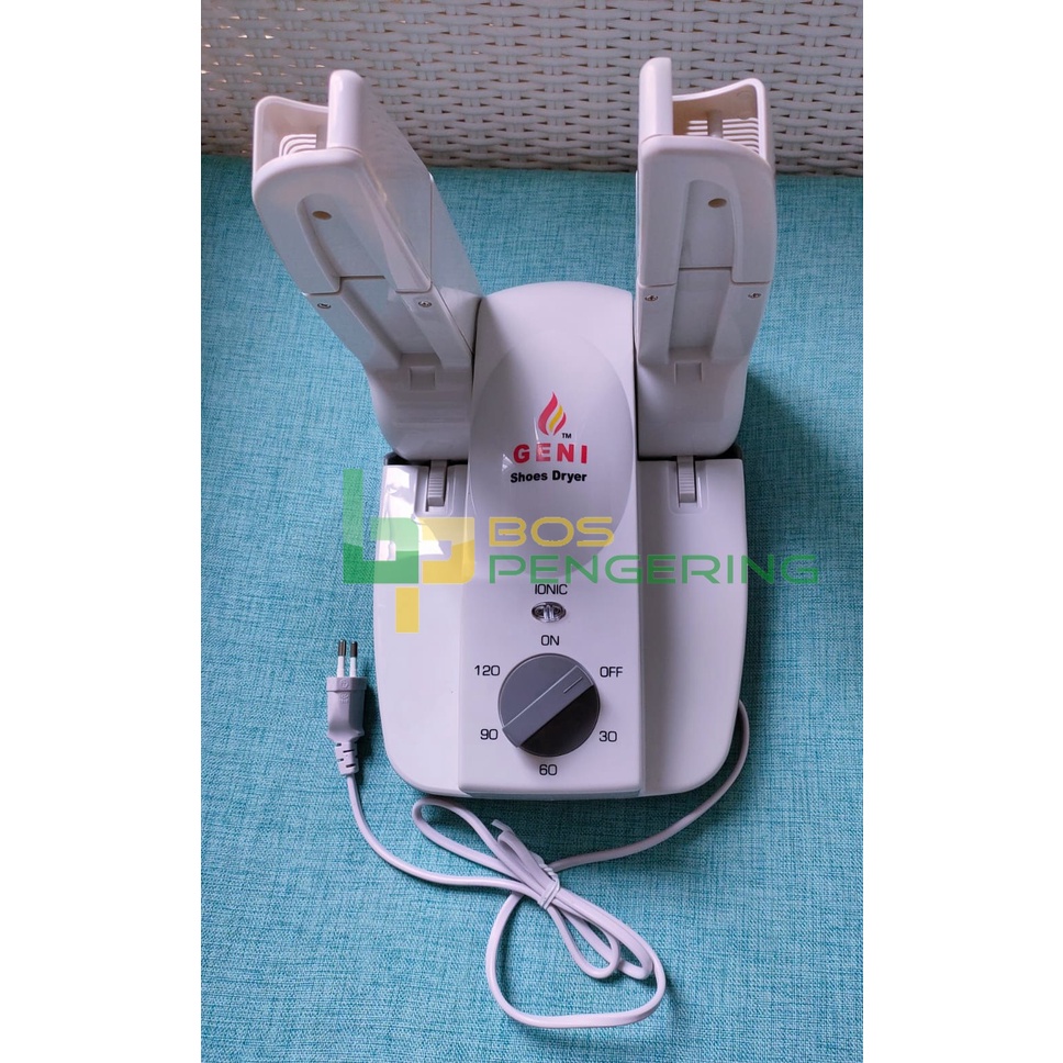 Mesin Pengering Sepatu &amp; Helm Merk Geni T3A-280 Ionizer Anti Bakteri