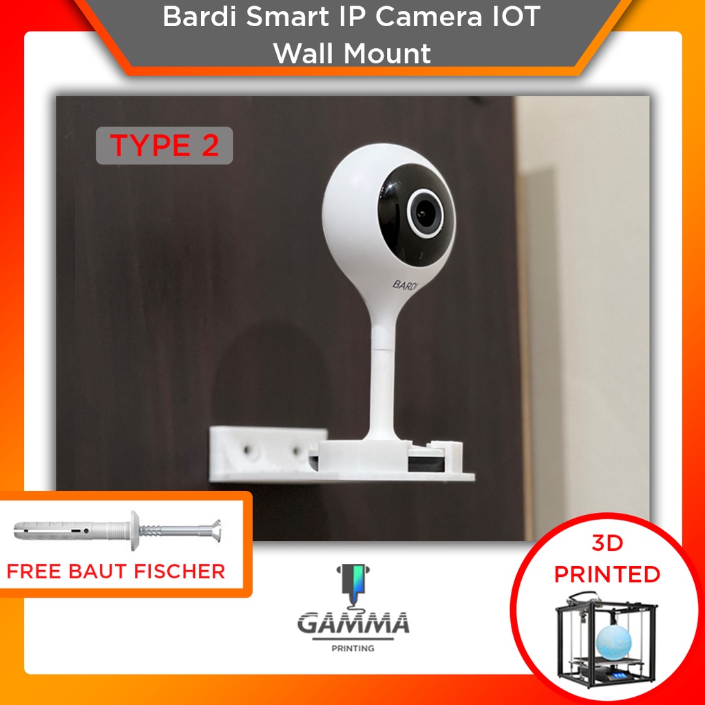 Bardi Smart IP Camera IOT Indoor CCTV Wall Mount Bracket Holder