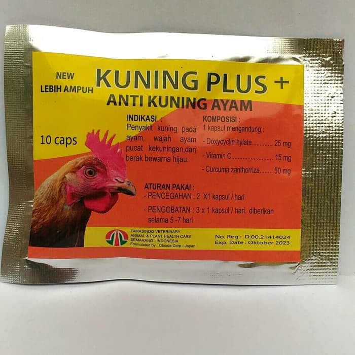 Kuning Plus Obat Ayam Sakit Kuning by Tamasindo