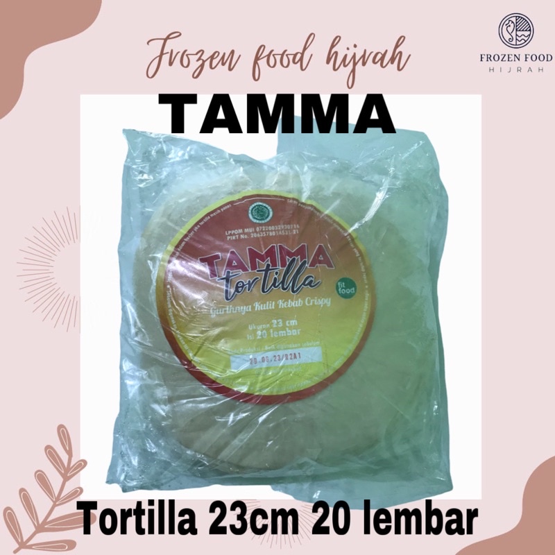 

TAMMA TORTILLA SEDANG 23CM 20 LEMBAR