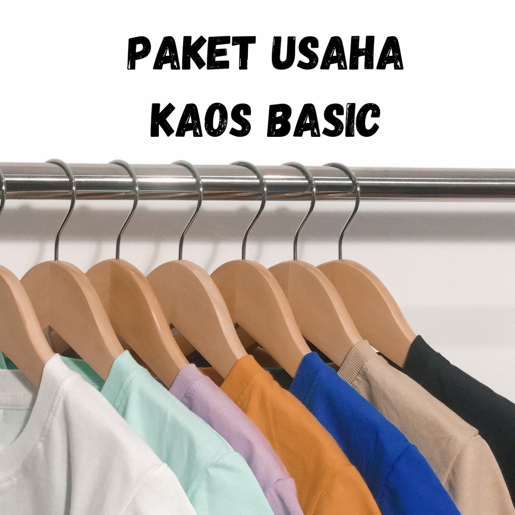 PAKET USAHA KAOS POLOS ANAK