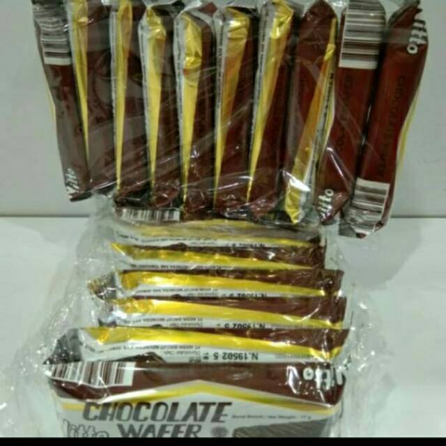 

Nissin Nitto wafer coklat 17grx10