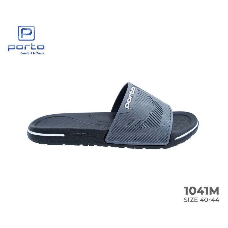 gof PORTO 1041M Sandal Pria Slip On Casual Karet Porto Man Terbaru