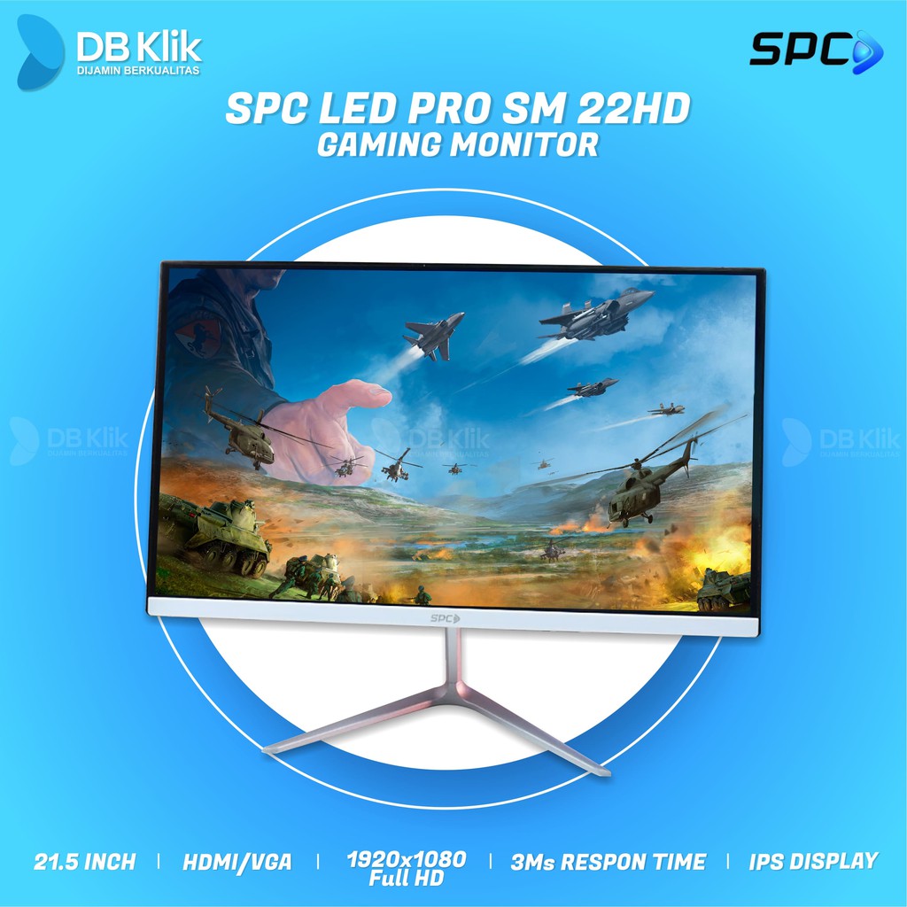 LED Monitor Gaming SPC Pro SM-22 Inch Full HD | Shopee Indonesia