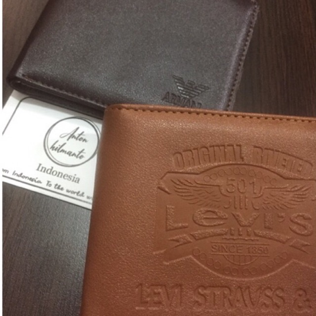 dompet keren model lipat dua, bahan kulit sintetis PU berkualitas, jahitan rapih adu manis #dompet #dompetpria