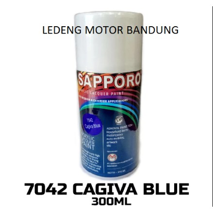 Sapporo 7042 Cagiva Blue Cat Semprot Aerosol Saporo Paint