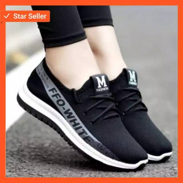 Sepatu offwhite keren binggo super promo women style buatan lokal