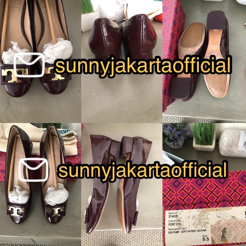 TORY BURCH Gigi Pump Shoes.Second.COD.Nego