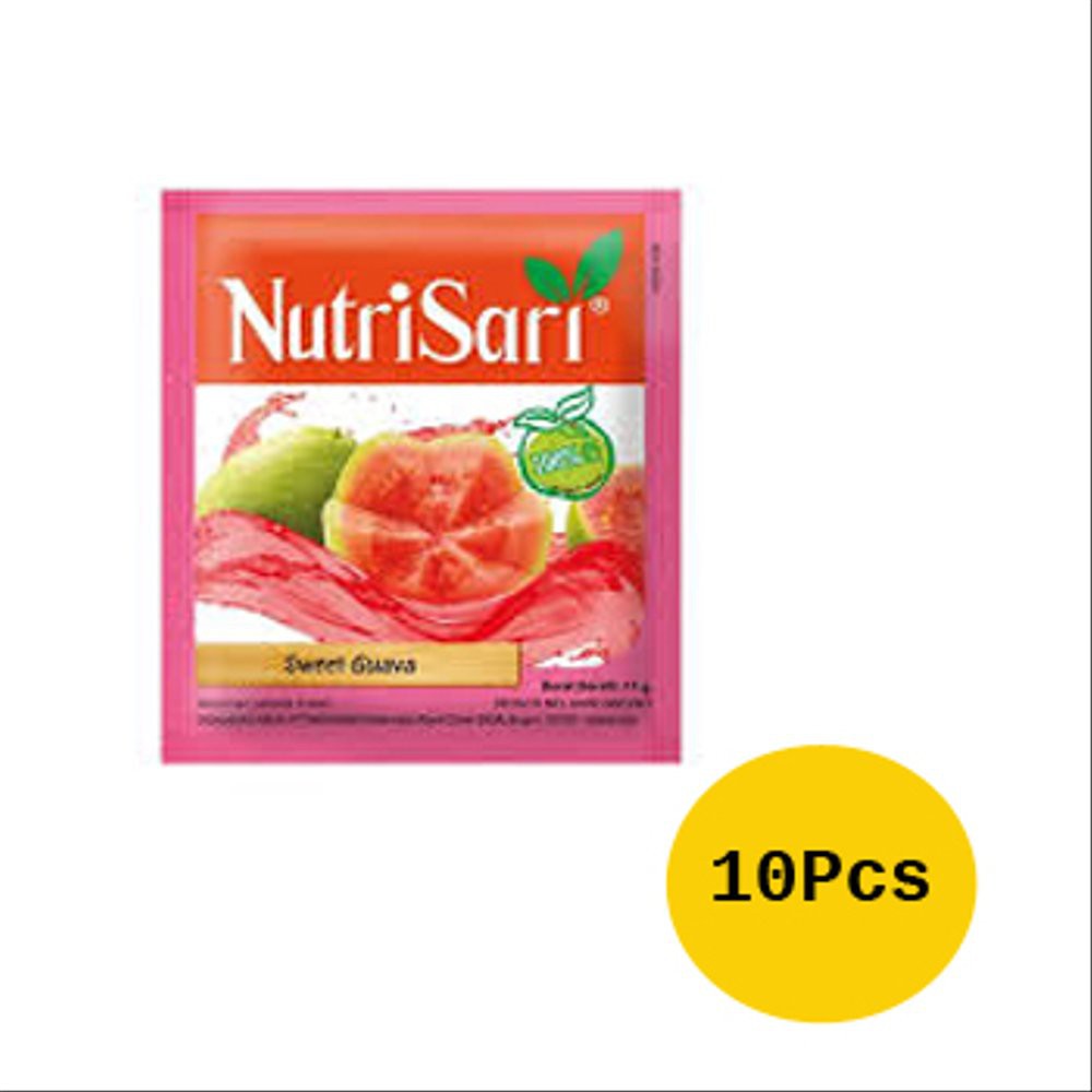 

Nutrisari Sweet Guava @ 14 gr (10 sachet)