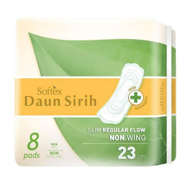 Pembalut Softex Daun Sirih Non Wing Isi 8 Ayu Herbal Shopee Indonesia