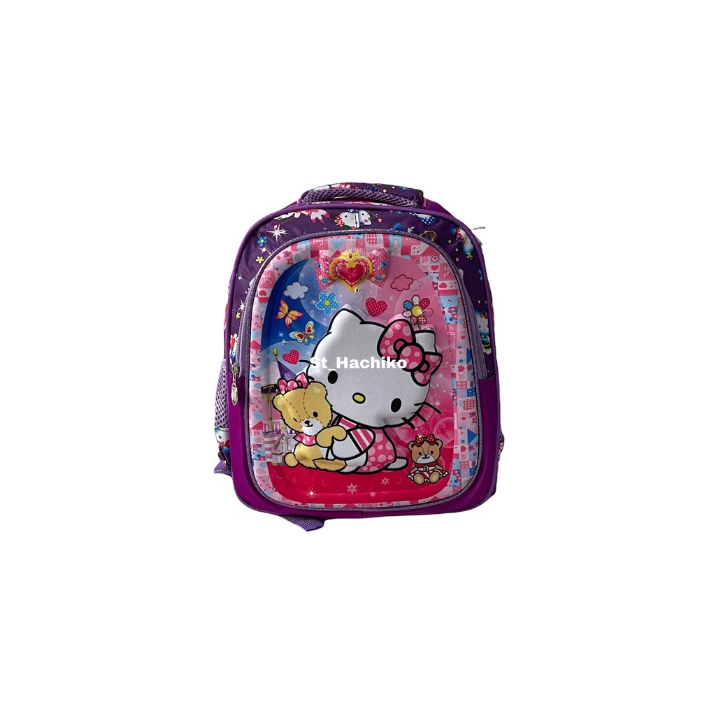 Tas Ransel Anak Cewe Motif Hello Kitty Alto Original | Tas Ransel Sekolah Anak TK/SD | Tas Anak Warn