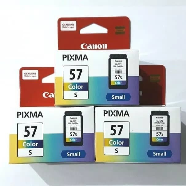 

s40dhts Canon Catridge Cl 57 S Small Color Original Cl57S Tinta Warna Colour E57Dtgfe