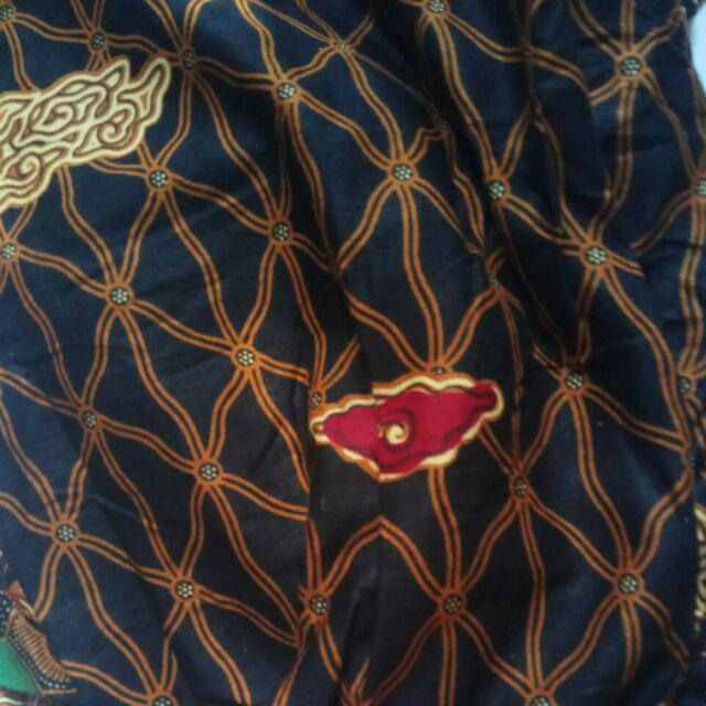 Baju Batik Couple Gamis Jumbo Murah Pasangan Modern Muslim  | Klyn - 041 Cg Mega Merak Coklat