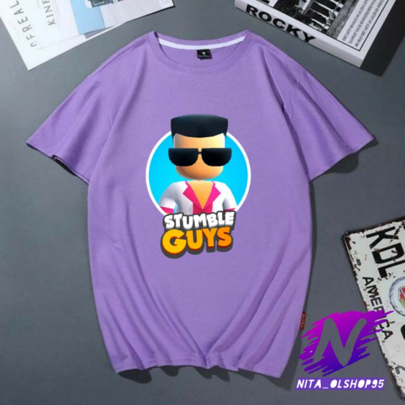 KAOS STUMBLE GUYS ANAk baju kaos anak stumble