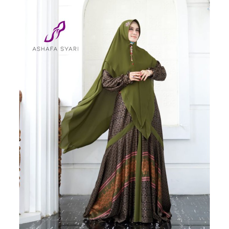 Almeera New Set Syari By Ashafa syar'i