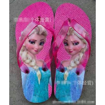 Sandal / Sendal Jepit Elsa Frozen