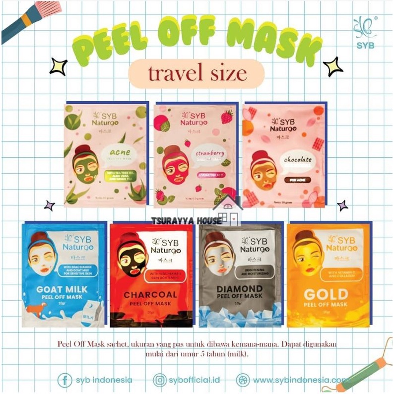 Masker Wajah SYB Naturgo