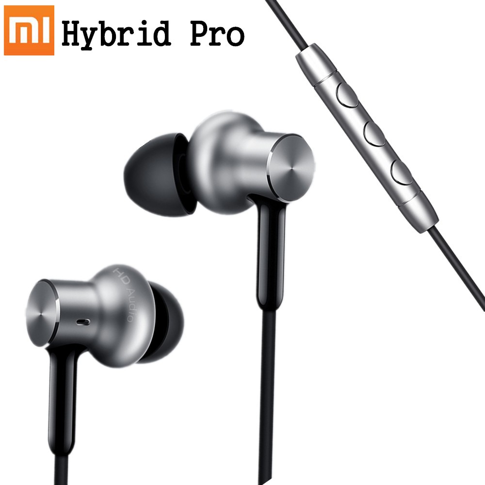 Headset XIAOMI Mi in-Ear Headphones Pro HD Hybrid original100%Asli