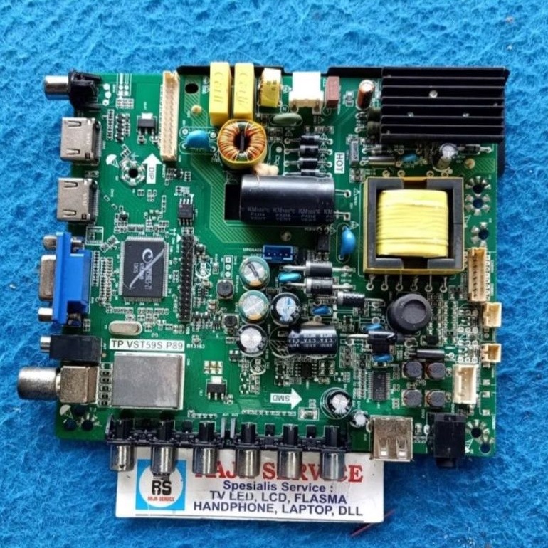 mb tv changhong LED32B2700 mainboard board motheboard mesin mobo modul module