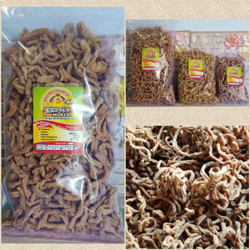 Keripik Usus Ayam Super Original  1 kg