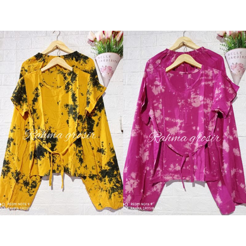 set panjang tie dye