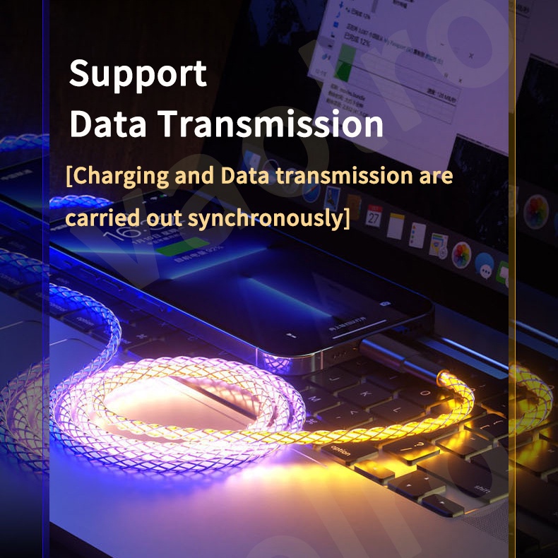 Kabel Data / Charger Usb Tipe-C 6A 66W MAX Fast Charging