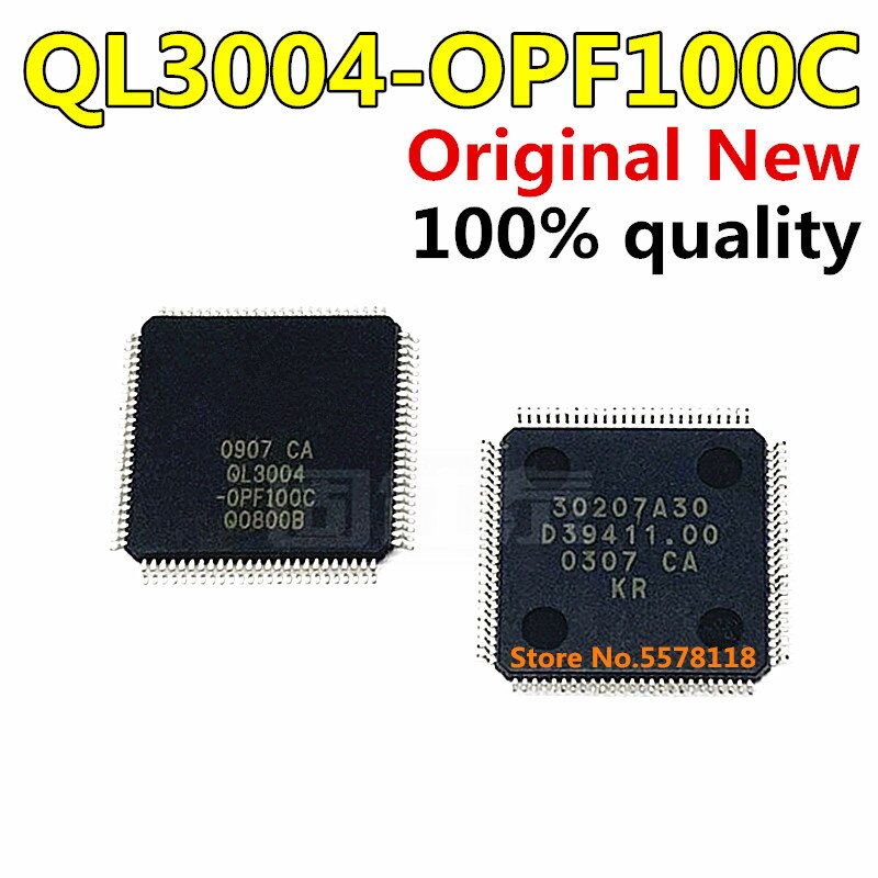 (Ready Stock) 1pcs/lot QL3004-OPF100C QL3004 OPF100C TQFP100 Chipset