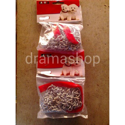 Rantai leher anjing besi dog chain 2mm 2 mm