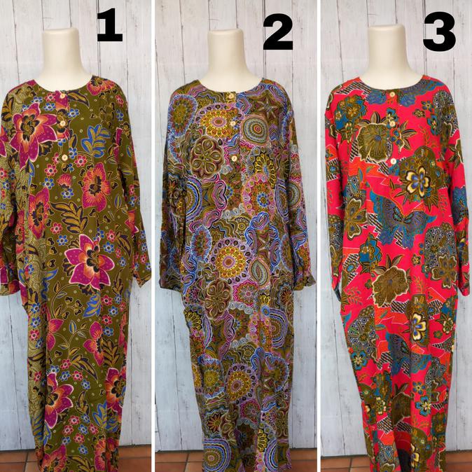 Diskon Ramadhan Daster Kencana Ungu Panjang Busui - Longdress Busui Kencana Ungu Bahan Daster Adem