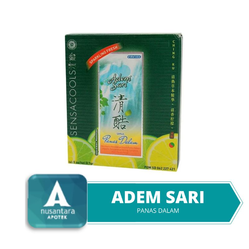 

ADEM SARI CHING-KU SPARKLING FRESH BOX ISI 5 SACHET