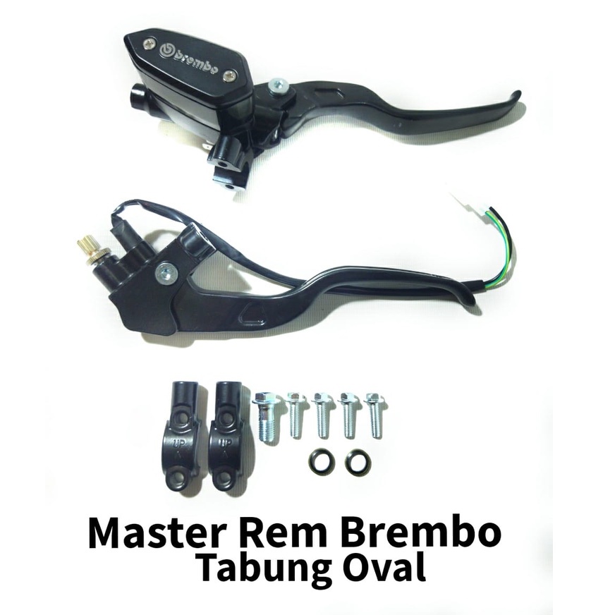 Jual Master Rem Brembo Model Rcb Mm Tabung Oval Universal Pnp